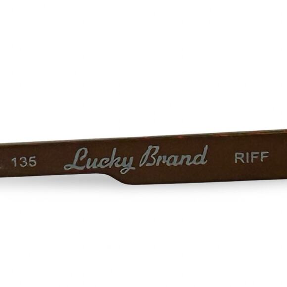 Lucky Brand Men's Riff Aviator Eyeglass Frames Classic Large Contemporary Metal - Picture 4 of 5